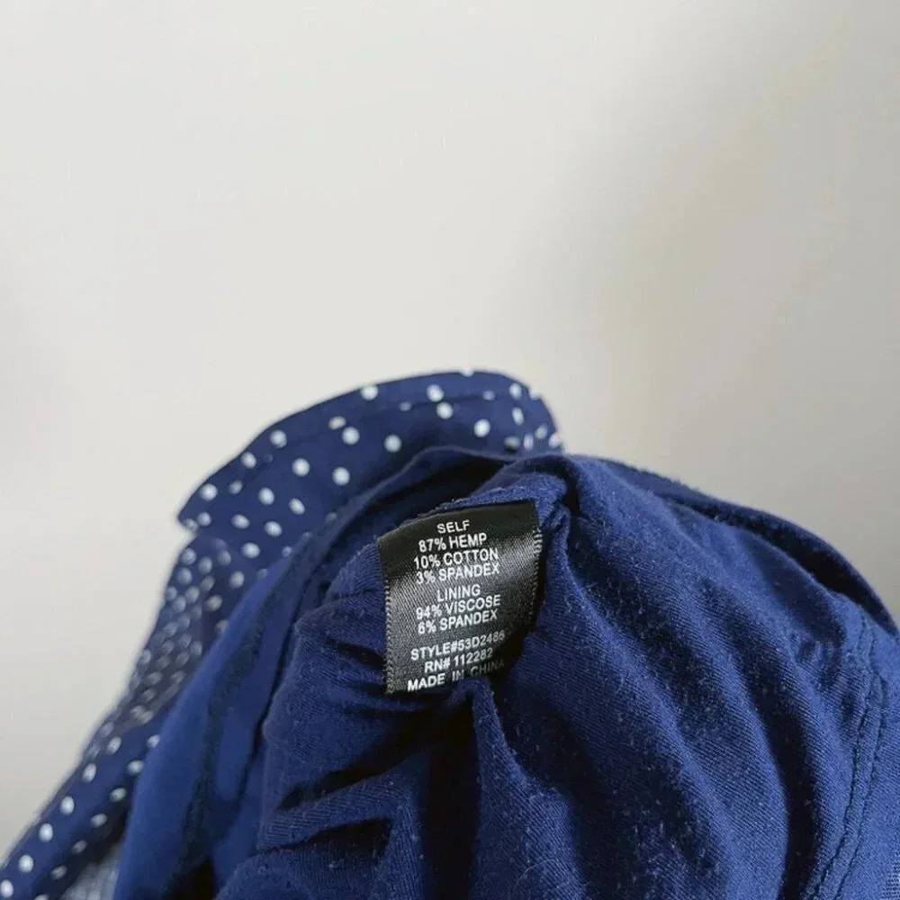 Anthropologie Greylin Cutoff Polka Dot Dress - Picture 8 of 12